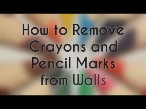 3 Effective Ways To Remove Crayon Marks From Walls How To Remove