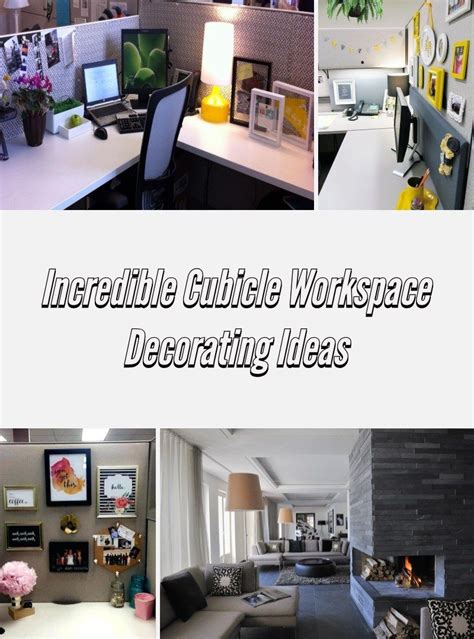 25 Incredible Cubicle Workspace Decorating Ideas 5 Work Space Decor