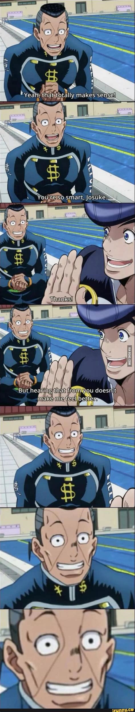 Josuke You Dense Motherfker 9gag