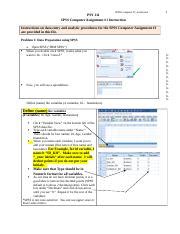 SPSS1 InstructionR 1 Docx SPSS Computer 1 Instruction PSY 211 SPSS