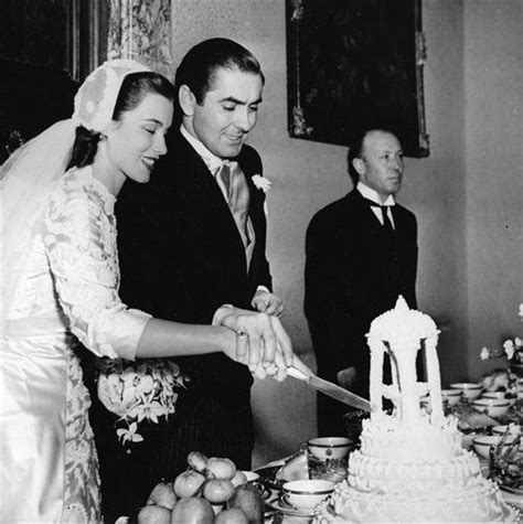 Linda Christian And Tyrone Powers Wedding In Roma Celebrity Bride