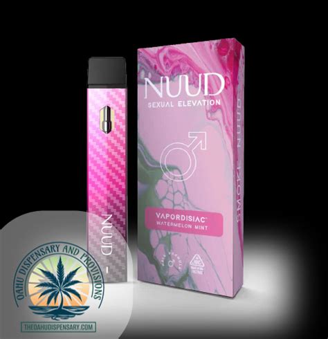 Nuud Aphrodisiac Infused Sex Vapes For Men 1 Gram