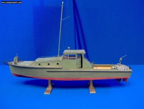 Shipmodell Fam Minesweeper Boat 1946 1950