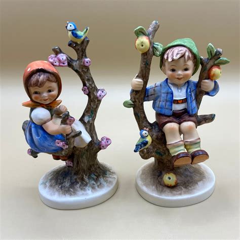 Vintage Hummel Goebel Collectible Figurine Apple Tree Girl Number I