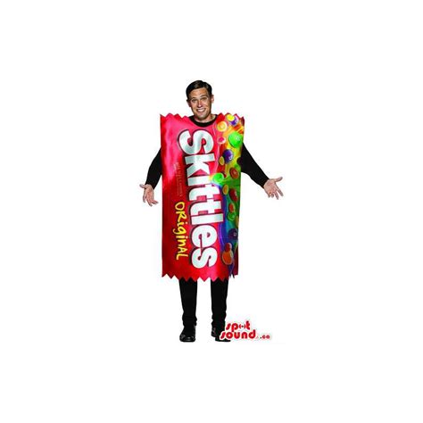 Real-Looking Skittles Candy Bag Adult Size Costume Or Mascot ...