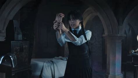 Wednesday vs Thing in first clip from Netflixs live-action Addams ...