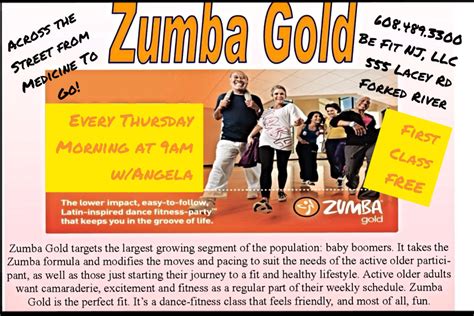 Zumba Gold For Seniors Lacey Nj Patch