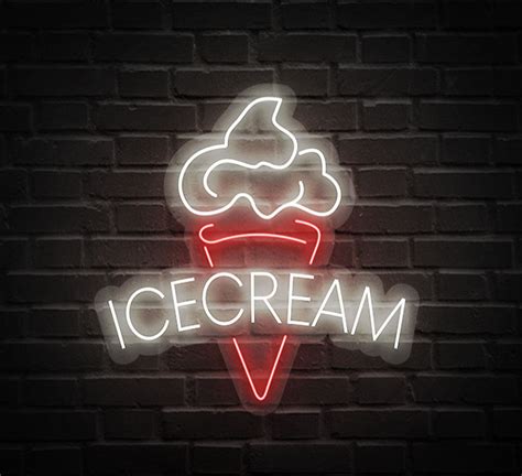 Ice Cream Neon Sign Online Fast Delivery Bannerbuzz