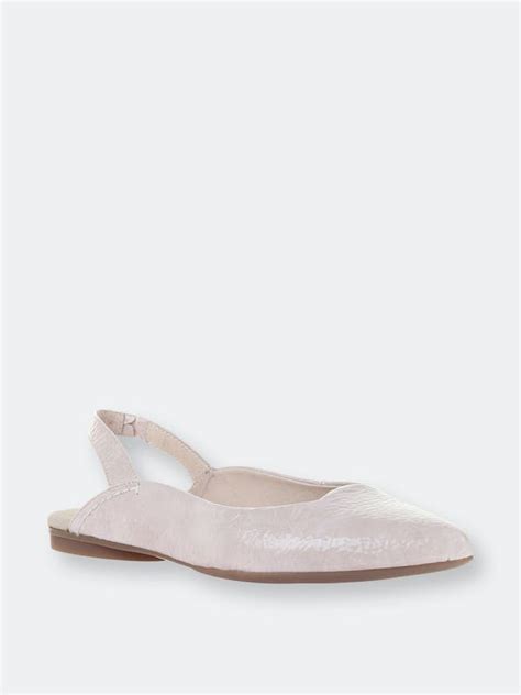Naked Feet Leva Slingback Flats Pink Editorialist