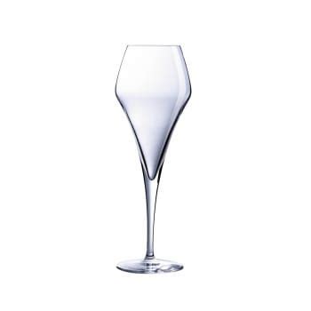 Flûtes en verre 21cl Lot de 6 Lys Maisons du Monde