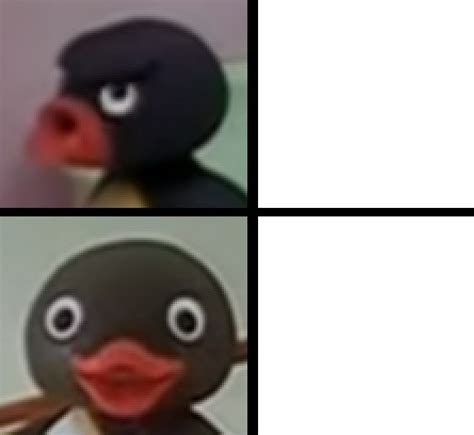 Remember Pingu? Well Here's A Meme Template With Him. : r ...