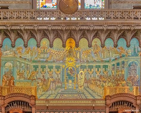 Basilique Notre Dame De Fourvi Re Mosa Que F Te Des Lumi Res De Lyon