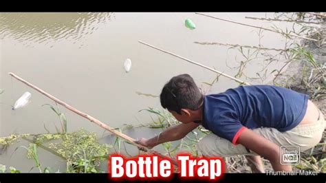 Plastic Bottle Fish Trap Traditional Catch Fish With Plastic Bottle