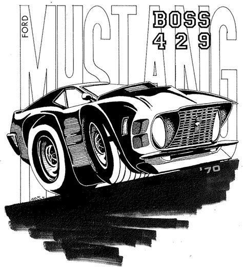 Ford Mustang Boss 429 By Pollofritas On Deviantart