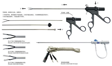 双极电凝钳 Φ5×330mm 桐庐洲济医疗器械有限公司