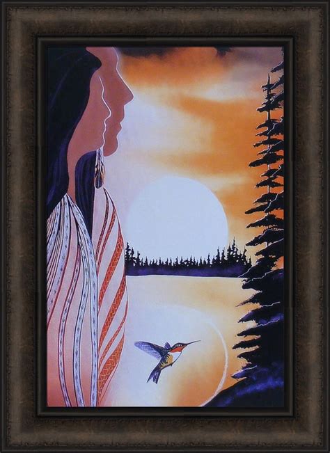 Native American Lovers Paintings