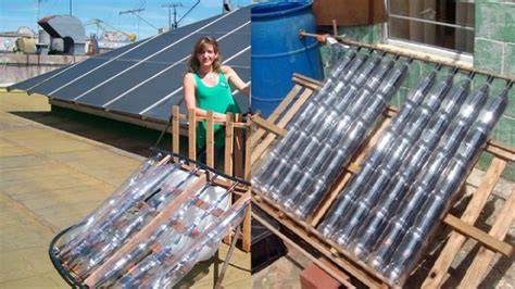 Cómo construir un calentador solar casero con botellas de plástico paso