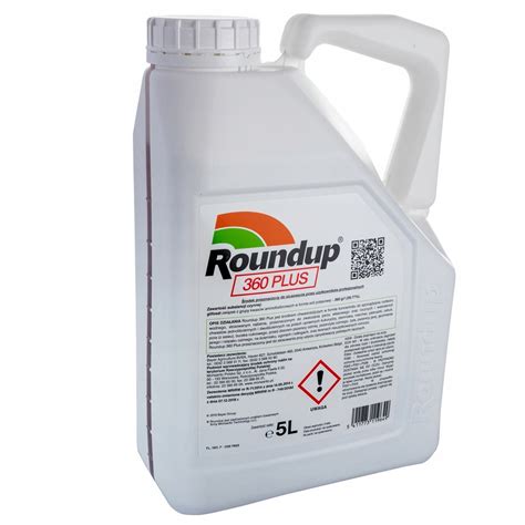 Roundup Plus 360sl 5l Herbicyd Totalny 12377933258 Oficjalne