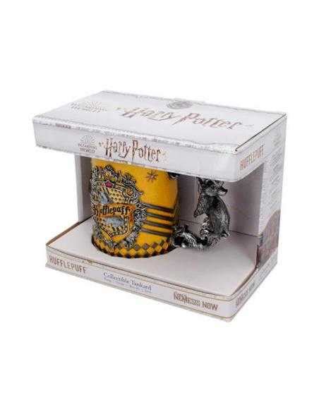 Jarra HARRY POTTER Hufflepuff 3D Pintada A Mano