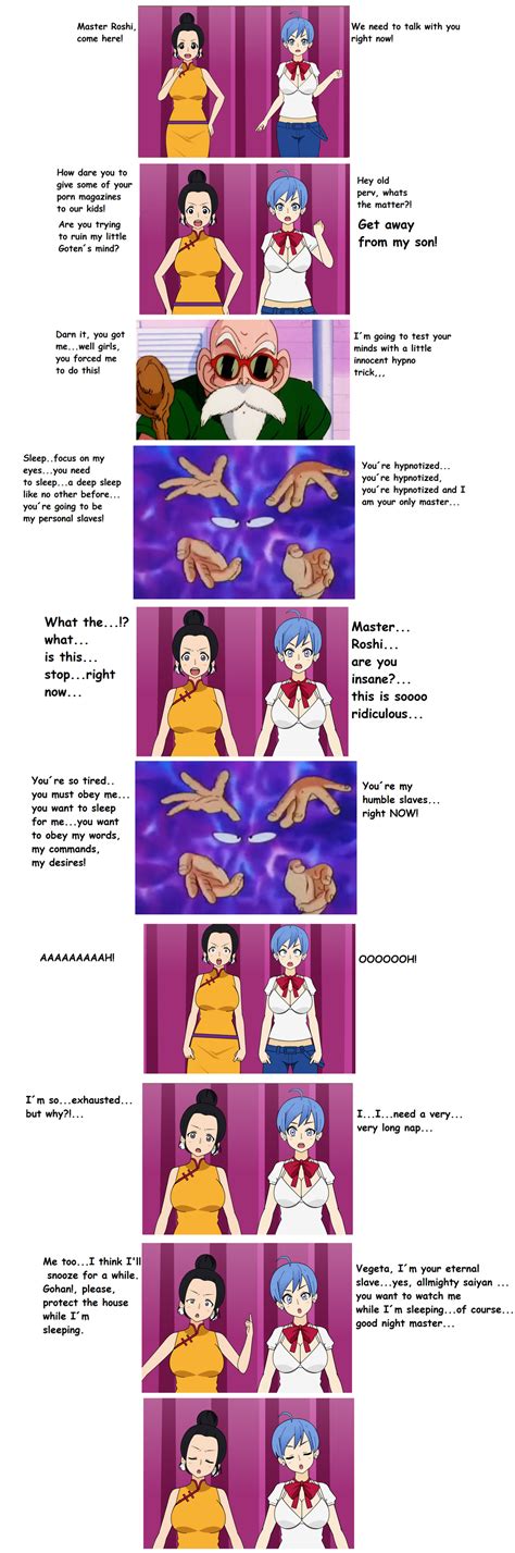 Bulma And Chichi Hypnotized 1 Trance By Hypnowalker On Deviantart