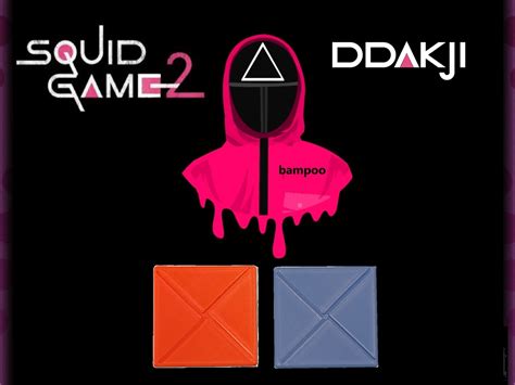 Squid Game Ddakji Tiles By Bampoo MakerWorld