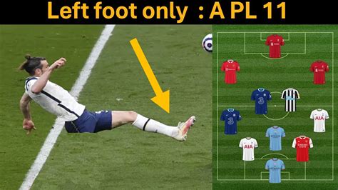 Best Left Footed Football Players Ever Pl Xi Left Footed Only