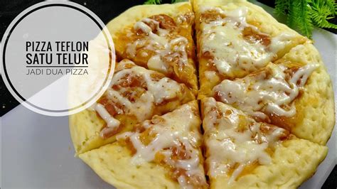 Resep Pizza Teflon Takaran Sendok Youtube