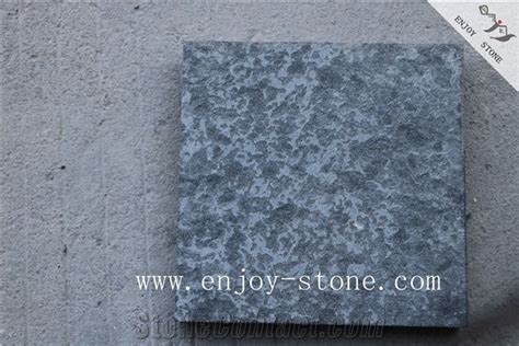 Mongolian Black Granite Flamed Tile Slab Paver From China