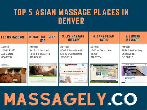 Best Asian Massage Places In Denver By Issuu