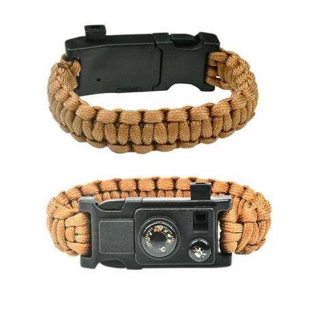 9-in-1 Paracord Survival Wristband | Property Room