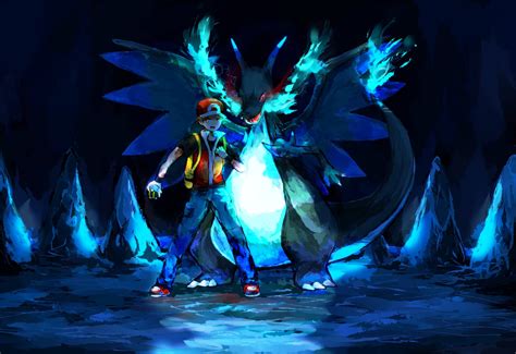 Shiny Mega Charizard Y Wallpaper