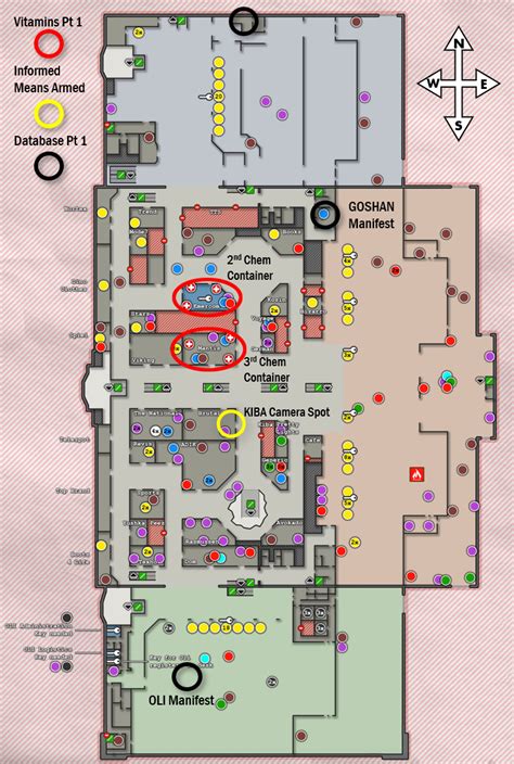 Escape From Tarkov Interchange Map Guide Every Shop