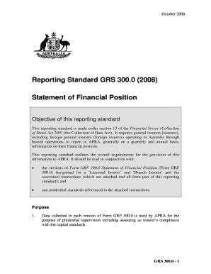 Fillable Online Apra Gov Reporting Form Grf Australian Prudential