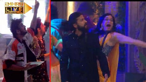 Bigg Boss Live Mannara Chopra Ne Kiya Babu Bhaiya Ke Sath Dance Toh