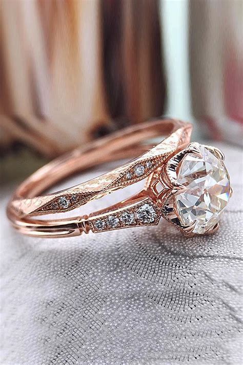 21 Rose Gold Wedding Rings For The Romantic Bride-to-Be | Oh So Perfect ...