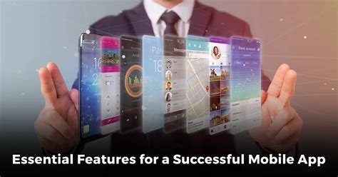 essential features   successful mobile app