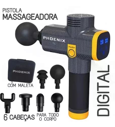 Pistola Masajeadora Para Cuerpo Completo Phoenix Massageador Pistola