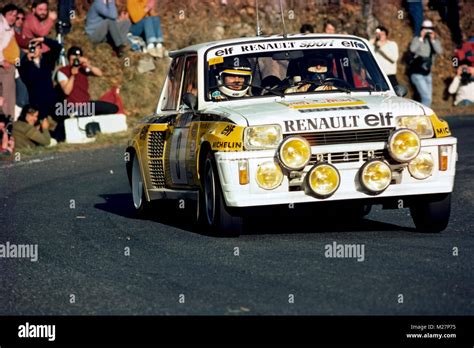 World Rally Championship Jean Ragnotti Renault 5 Turbo Renault Monte