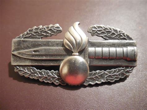 Ordnance Combat Action Badge Military Insignia Pin EOD CAB Etsy