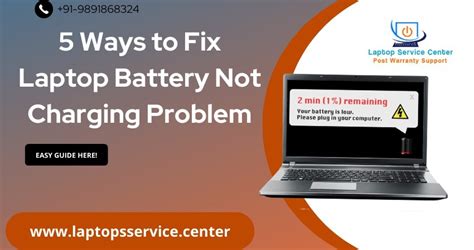 5 Ways To Fix Laptop Battery Not Charging Problem