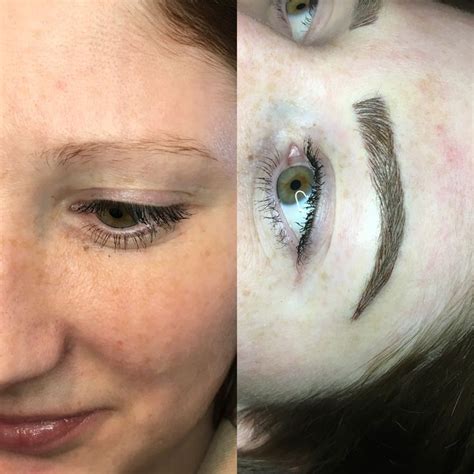 Microbladed Brows By Sleek Line Brows Brows Tattoos Watercolor Tattoo