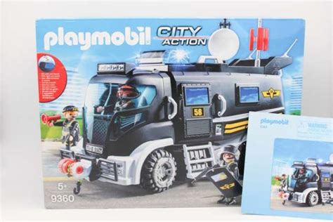 Playmobil City Action Camion Policiers D Lite Lady Cocotte