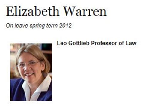 Elizabeth Warren Biography - Academic, Government, and Political Career - Elizabeth Warren Wiki