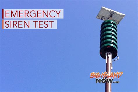 Monthly Siren Emergency Alert System Test Scheduled For Wednesday