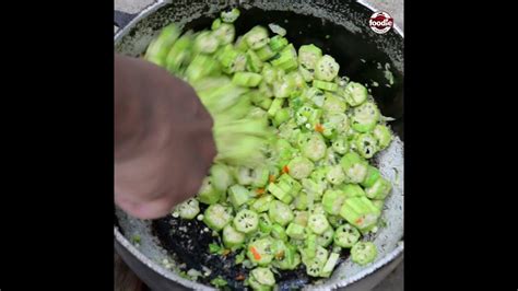 Fry Ochro Fried Okra Recipe Youtube