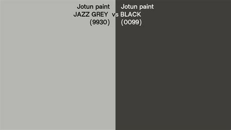 Jotun Paint Jazz Grey Vs Black Side By Side Comparison