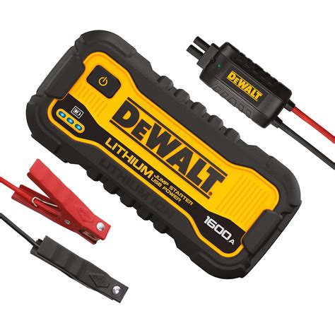 Dewalt Dxaelj Lithium Booster Pack Jump Starter With Usb Power Bank