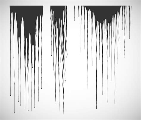 Paint Drip Liquid Flow Background Premium Ai Generated Vector