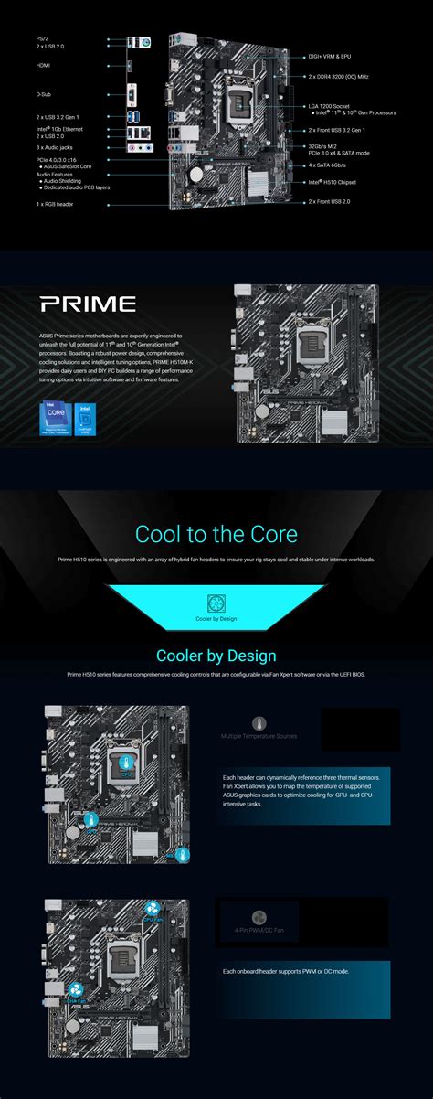 ASUS PRIME H510M K Motherboard Ipohonline