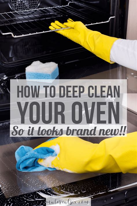 How To Clean Your Oven So It Looks Brand New Materialsix